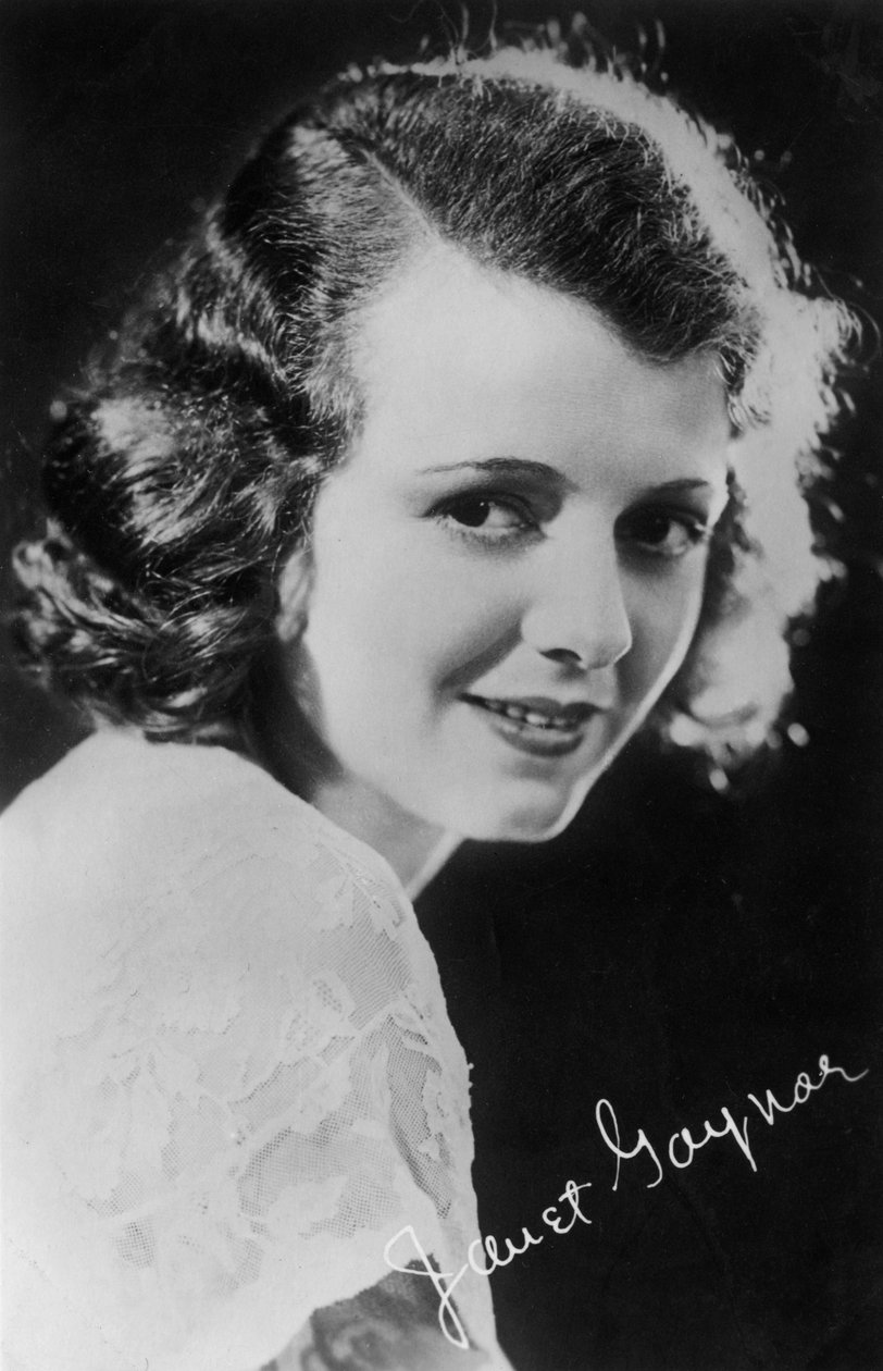 Janet Gaynor 1906-1984, Amerikalı aktris, 20. yüzyıl by Unbekannt