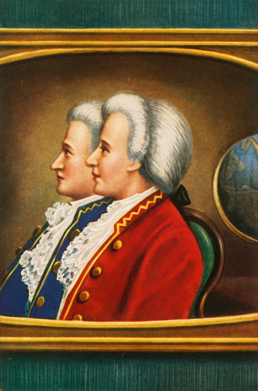 Jaques Etienne Montgolfier ve Joseph Michael Montgolfier, 1933. by Unbekannt