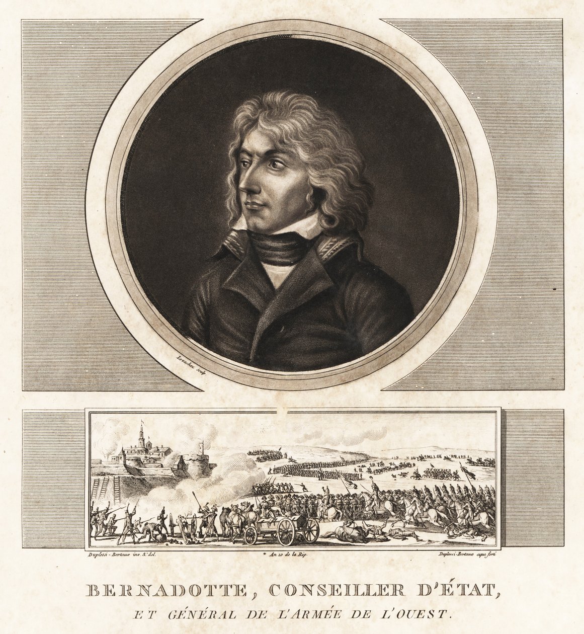 Jean-Baptiste Jules Bernadotte, Danıştay Üyesi, daha sonra İsveç ve Norveç Kralı Charles XIV John (1763-1844) by Unbekannt