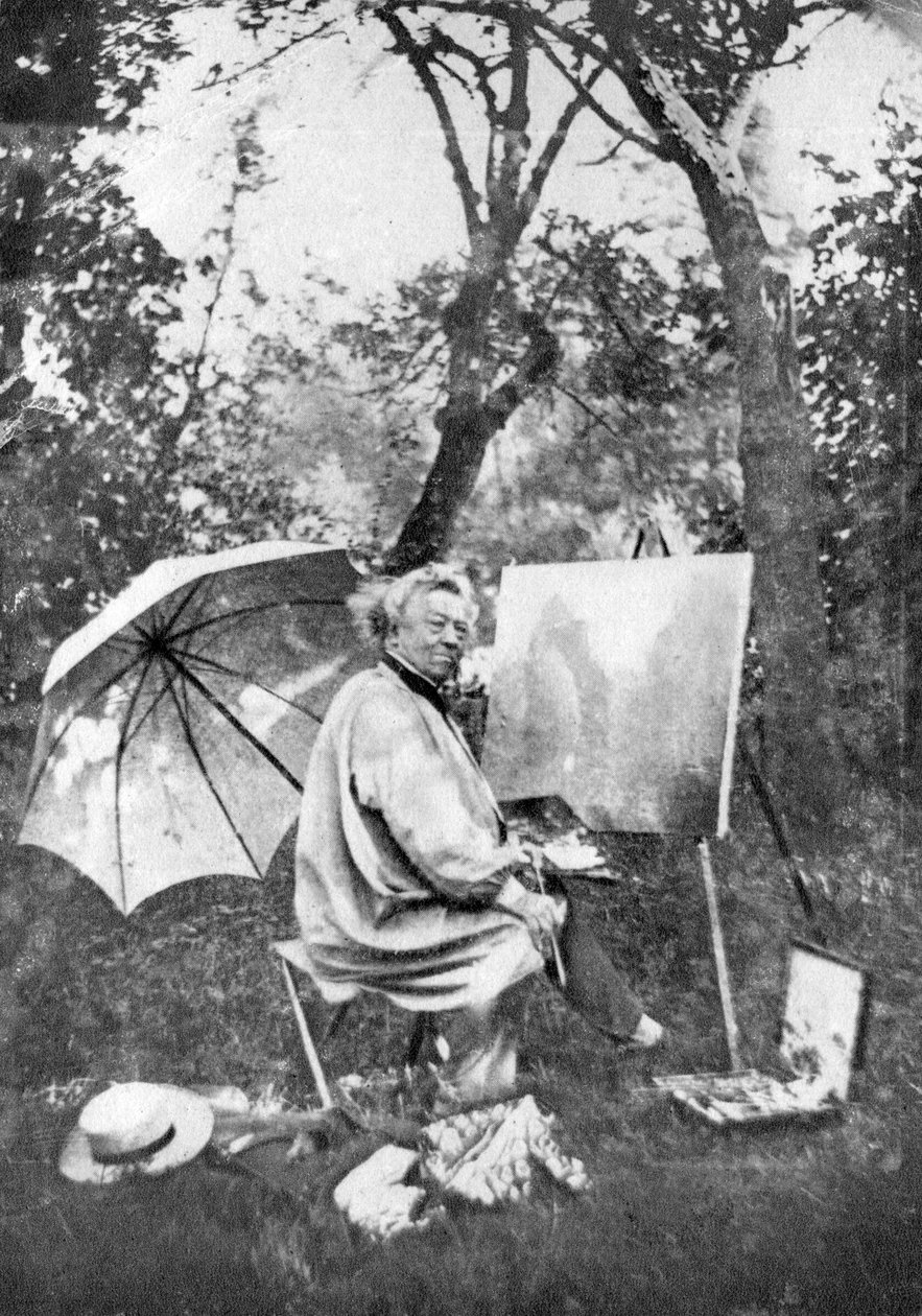Jean Baptiste Camille Corot, Fransız sanatçı, c1845-1875 by Unbekannt