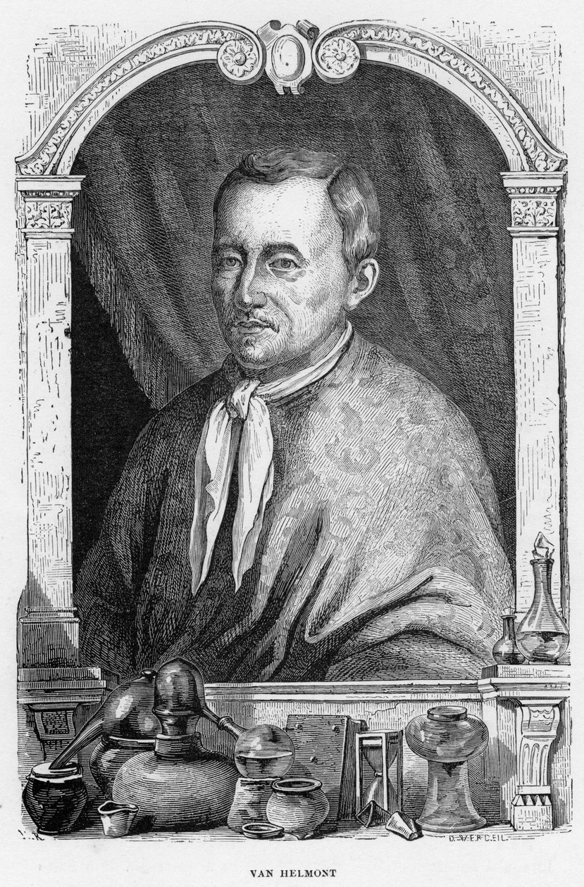 Jean Baptiste von Helmont, Belçikalı doktor ve kimyager, 1870 by Unbekannt
