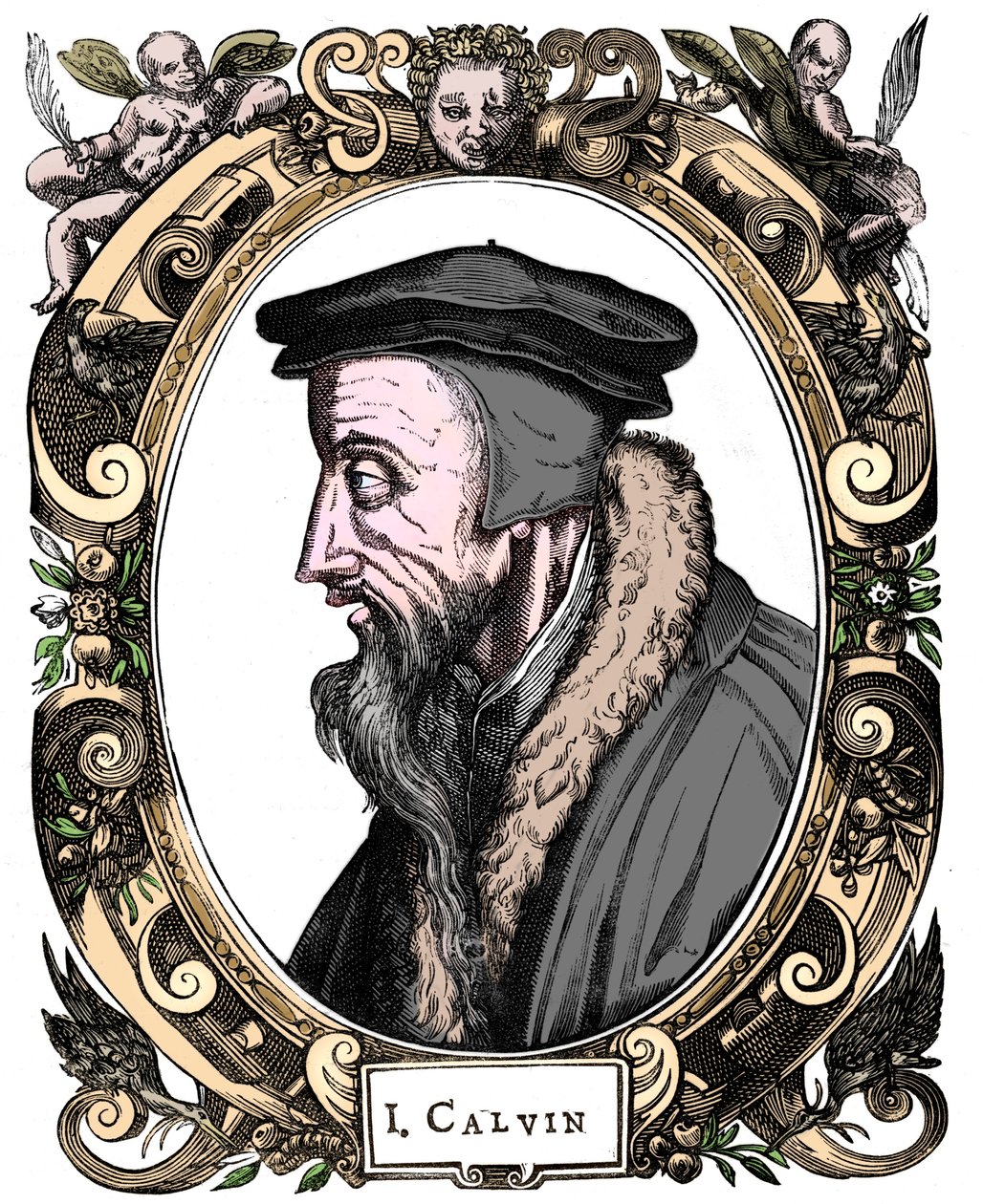 Jean Calvin, Fransız ilahiyatçı, 1581 by Unbekannt
