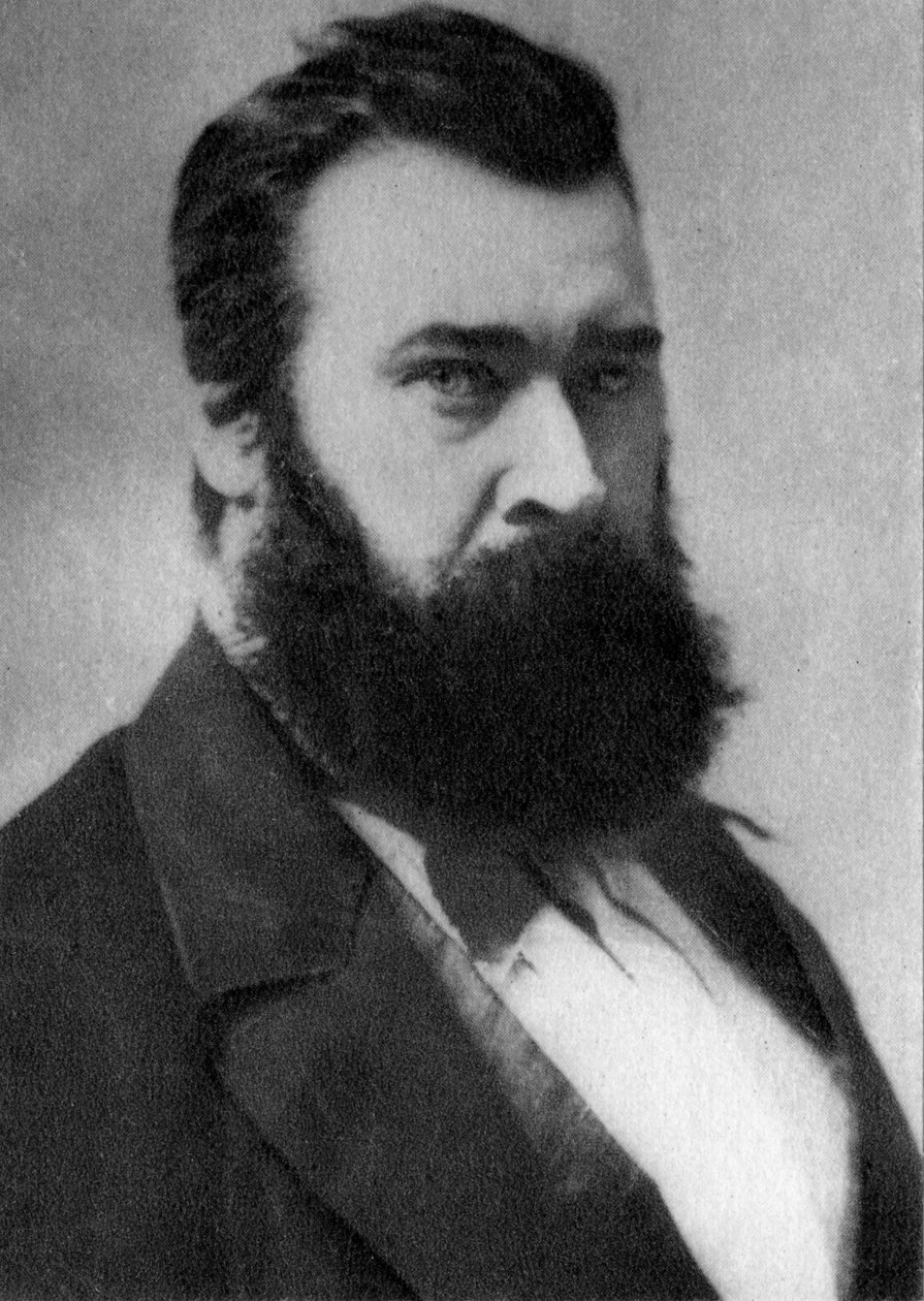 Jean Francois Millet, Fransız ressam, 1858 by Unbekannt