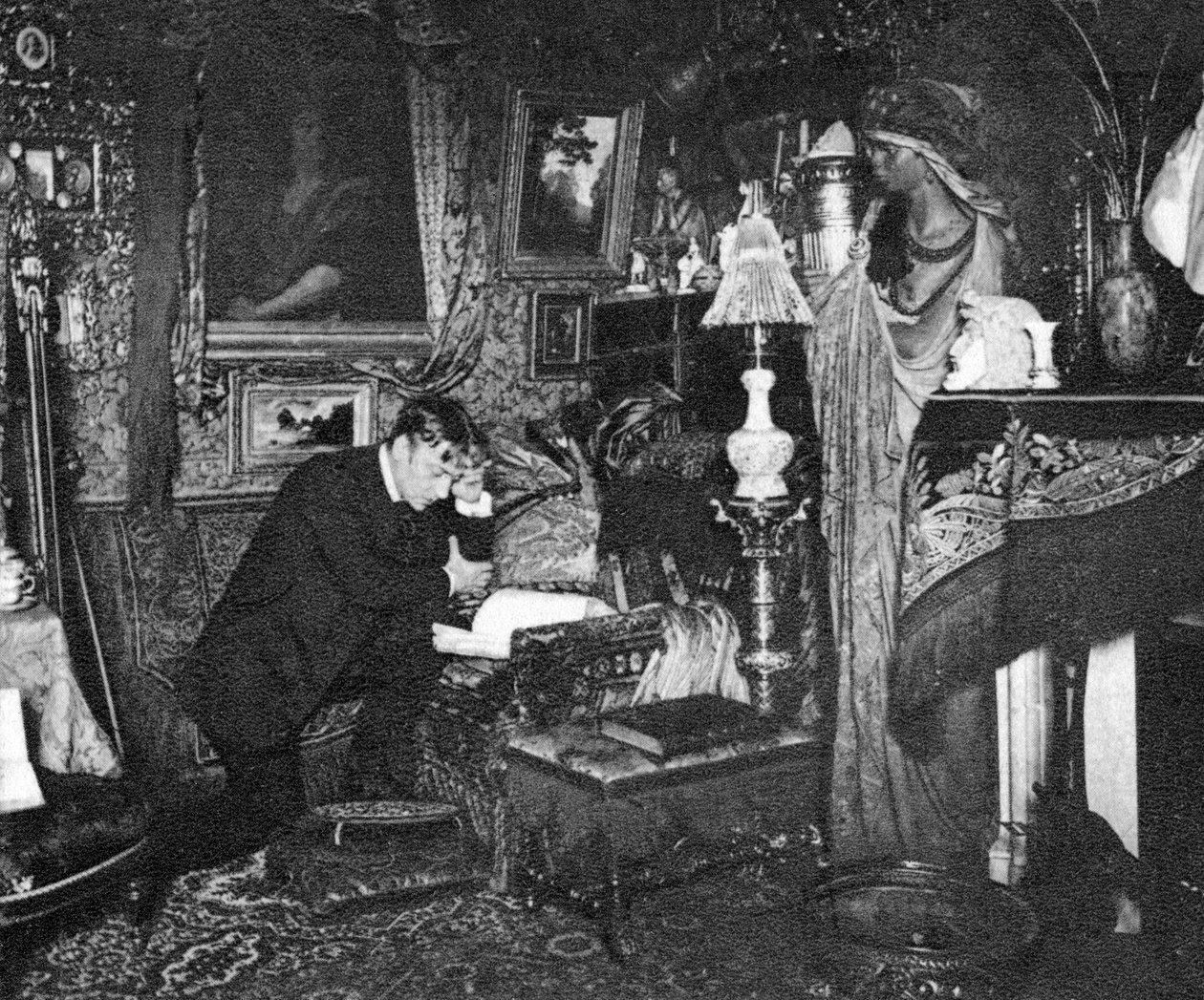 Jean Mounet-Sully, Fransız aktör, 1910 by Unbekannt