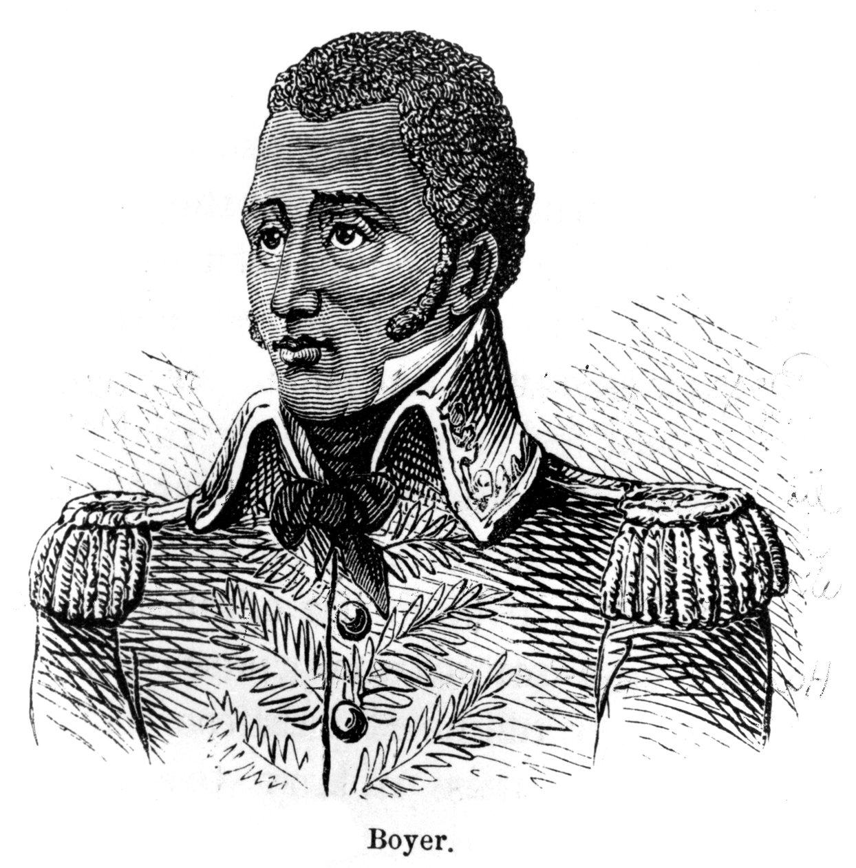 Jean Pierre Boyer, Haiti askeri ve Haiti Başkanı, 1873 by Unbekannt