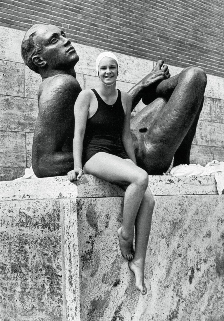 Jeanette Campbell, Arjantinli yüzücü, Berlin Olimpiyatları, 1936 by Unbekannt