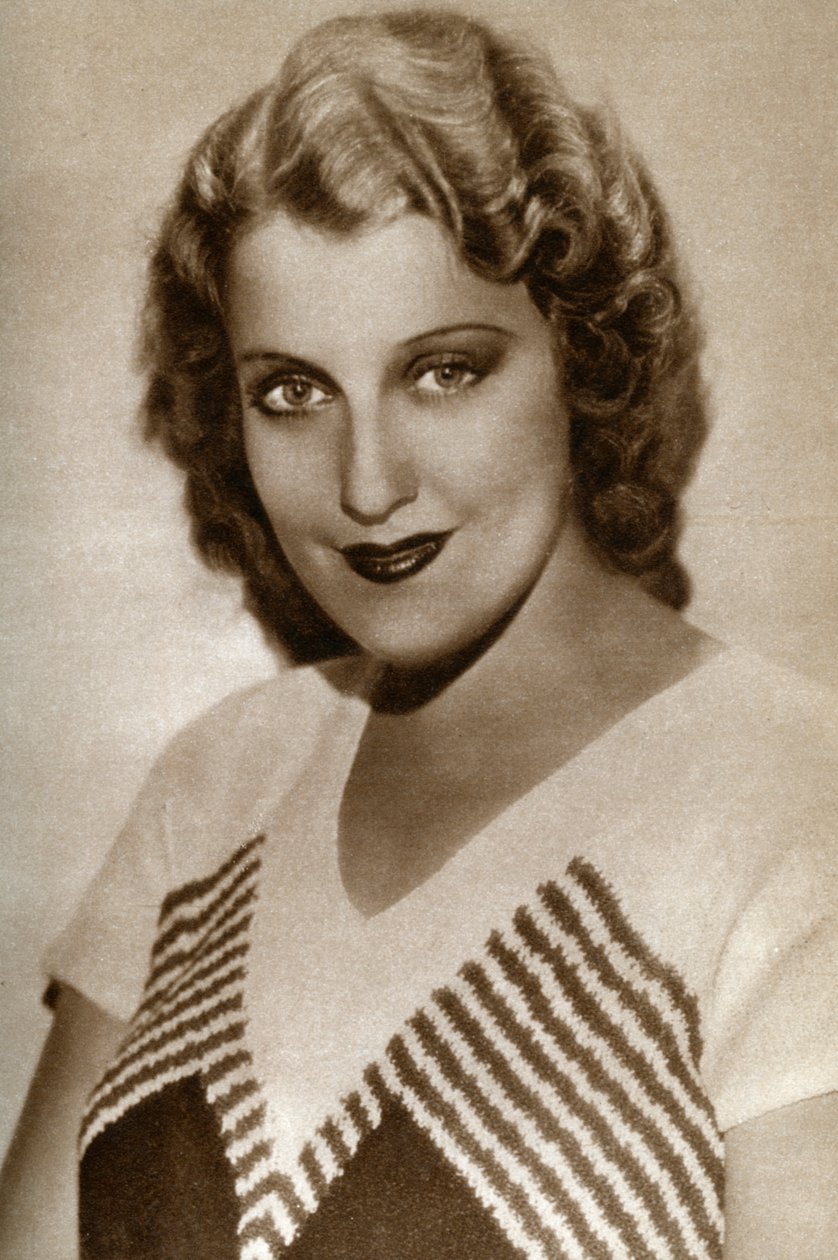Jeanette MacDonald, Amerikalı oyuncu, 1933 by Unbekannt