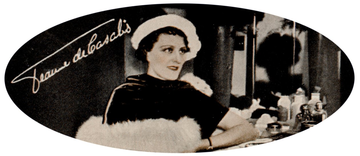 Jeanne de Casalis 1897-1966, Basutoland doğumlu İngiliz sahne, radyo ve film oyuncusu, 1935 by Unbekannt