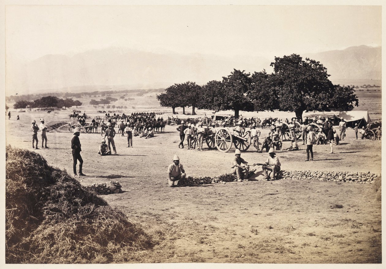 Jellallabad - Kampta Sahneler by Unbekannt