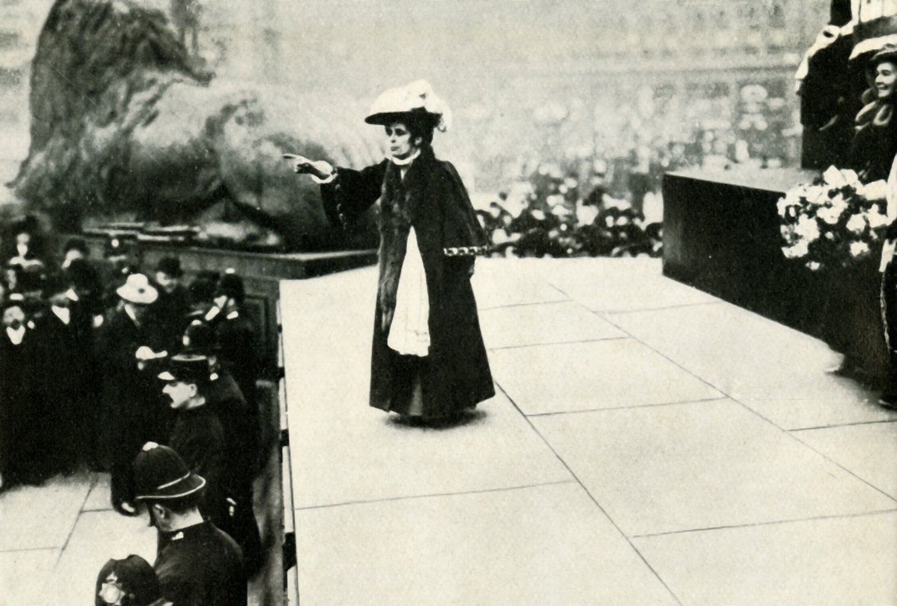 Jennie Baines, Trafalgar Meydanı