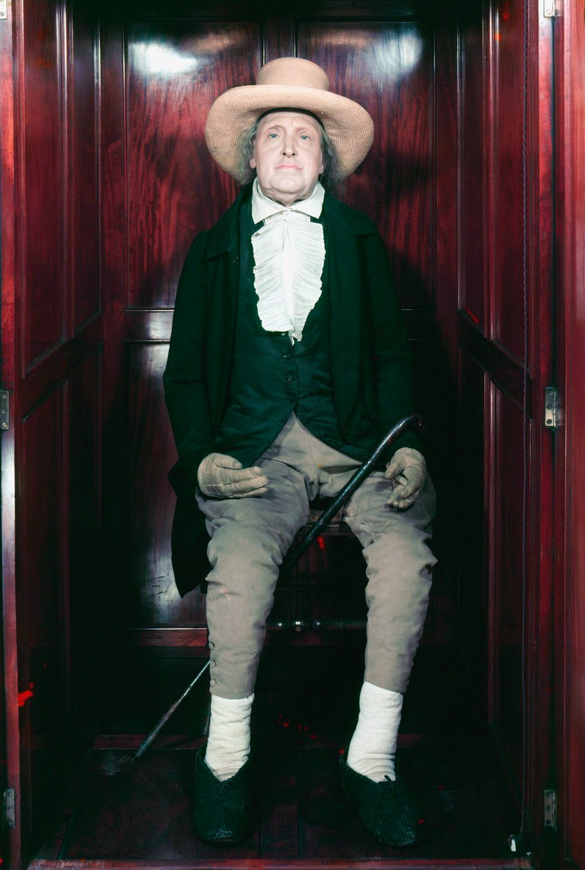 Jeremy Bentham, İngiliz sosyal reformcu ve filozof by Unbekannt