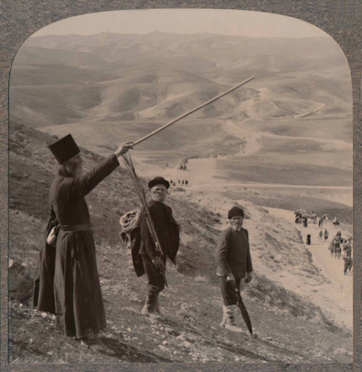 Jericho yolu, Samaritans Inn yakınında, c1900 by Unbekannt