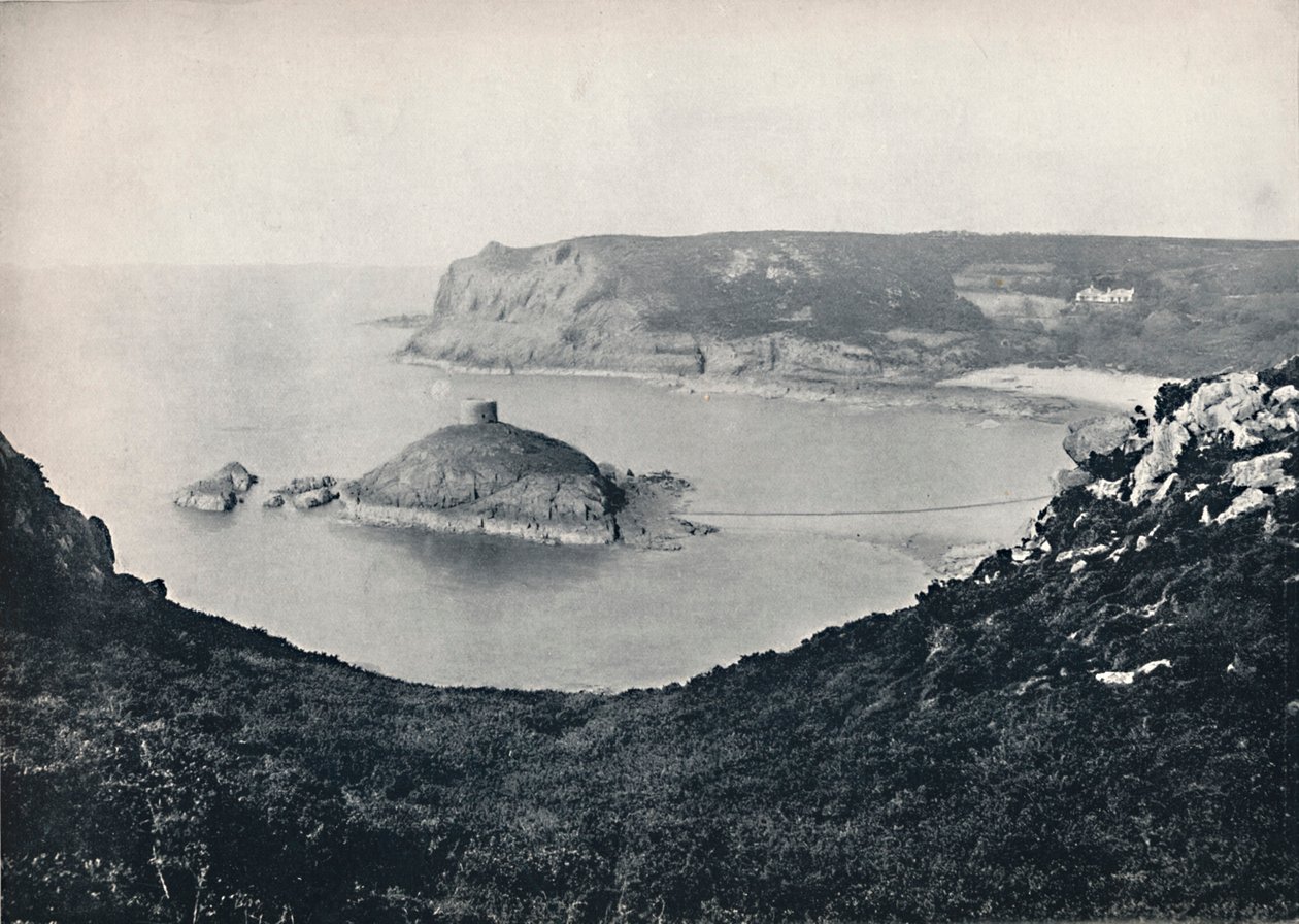 Jersey - Portelet Körfezi ve Janvrin Adası, 1895 by Unbekannt