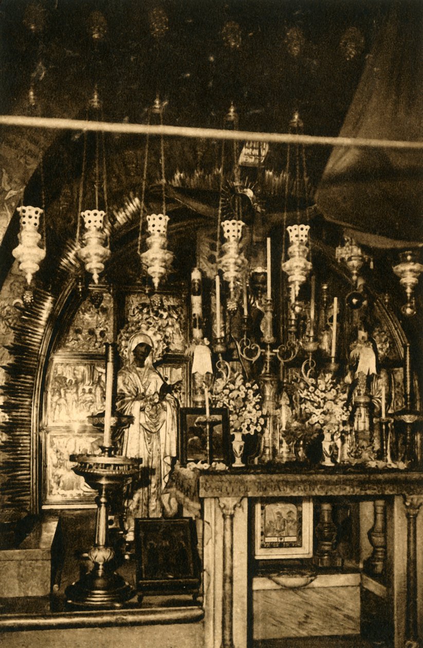 Kudüs - Kutsal Kabir Kilisesi - Calvary, c1918-c1939. by Unbekannt