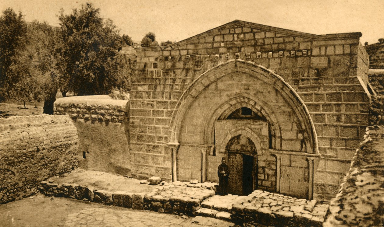 Kudüs - Bakire Kilisesi, c1918-c1939. by Unbekannt