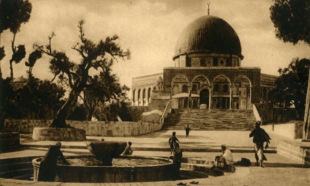 Kudüs - Ömer Camii, c1918-c1939. by Unbekannt
