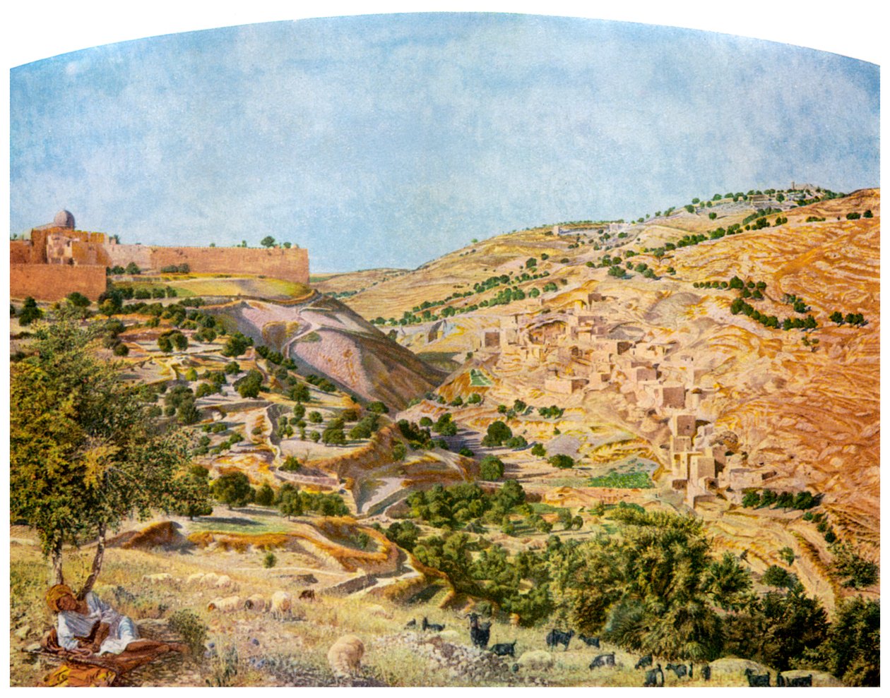 Kudüs, 1854-1855 1956 by Unbekannt