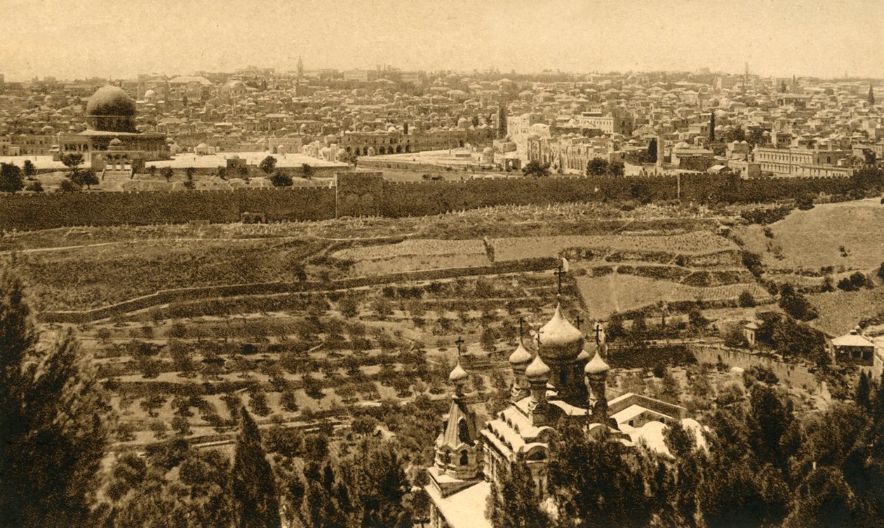Zeytin Dağı'ndan Kudüs, c1918-c1939. by Unbekannt