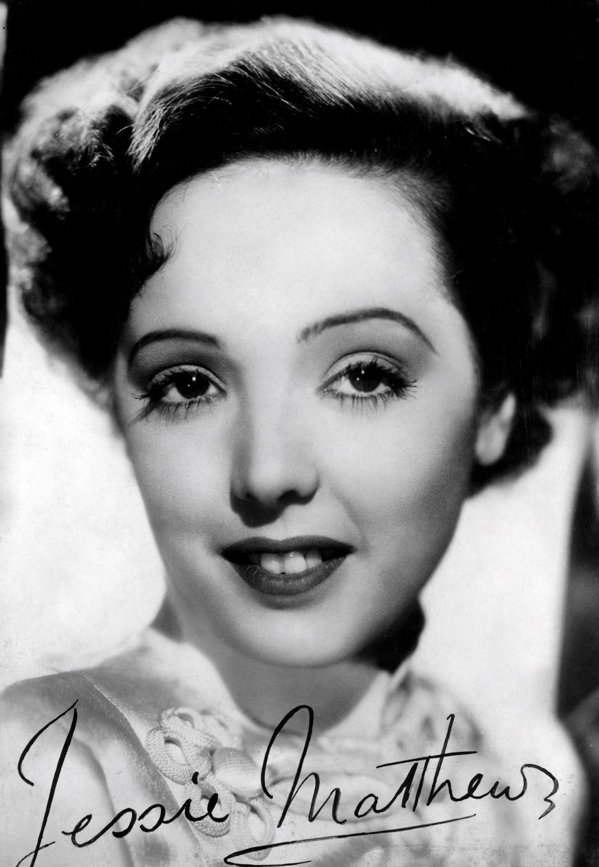 Jessie Matthews 1907-1981, İngiliz aktris, dansçı ve şarkıcı, 1930