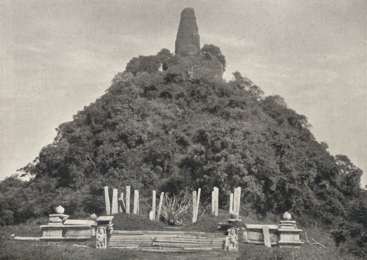Jetavanarama Dagoba, MS 3. yüzyılın sonunda Anuradhapura