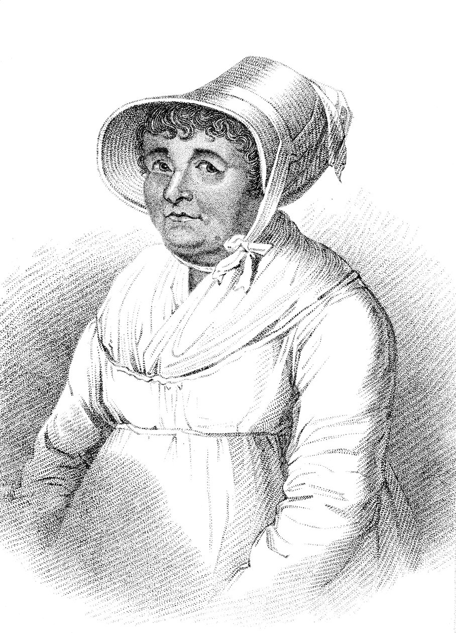 Joanna Southcott c1750-1814, İngiliz mistik ve dini fanatik by Unbekannt