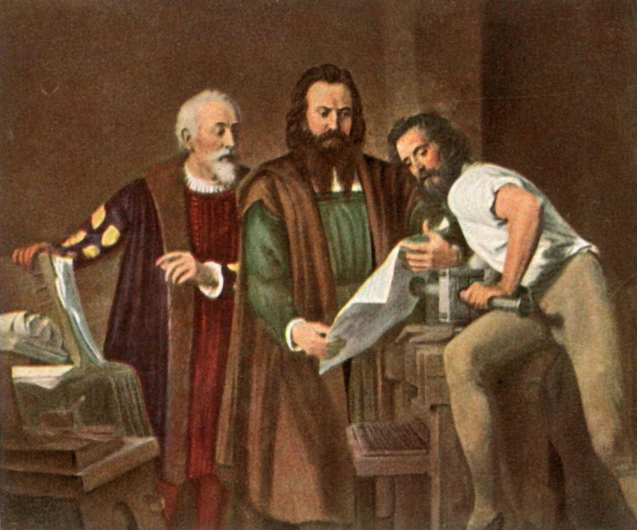 Johann Gutenberg 1400-1468, 1936. by Unbekannt
