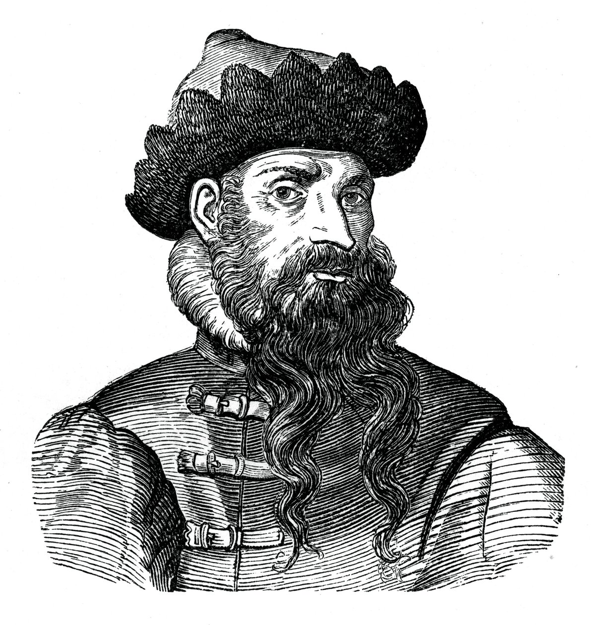 Johann Gutenberg, Alman metal işçisi ve mucit, 16. yüzyıl, 1870 by Unbekannt
