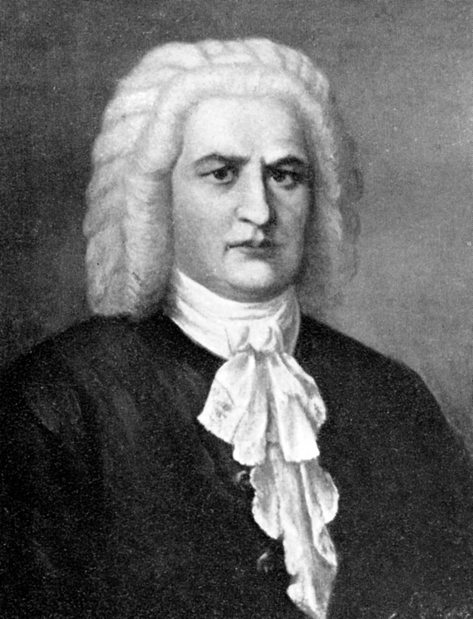 Johann Sebastian Bach, 1685-1750, Alman besteci, 1909 by Unbekannt