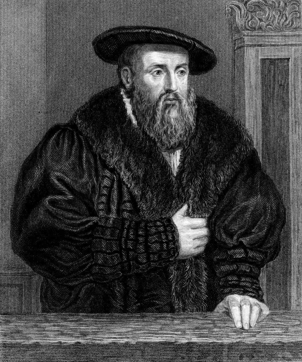 Johannes Kepler, Alman astronom, 17. yüzyılın başları, c1835 by Unbekannt