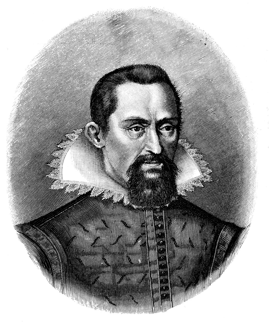 Johannes Kepler, Alman astronom, 17. yüzyılın başları, c1903 by Unbekannt