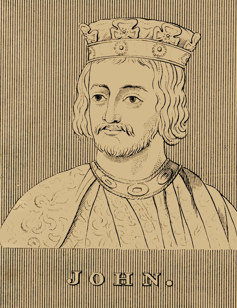 John, 1166-1216, 1830. by Unbekannt