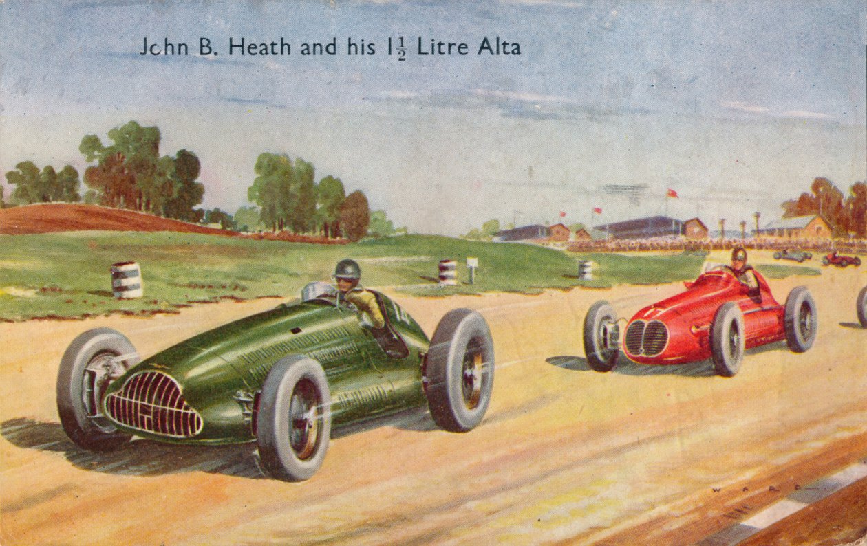 John B. Heath ve 1 12 Litre Alta, c1953 by Unbekannt