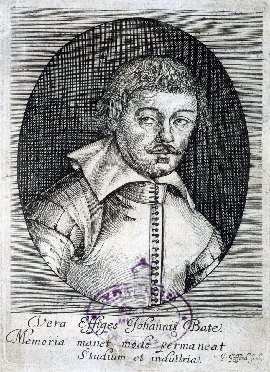 John Bate, İngiliz yazar, c 1635 by Unbekannt