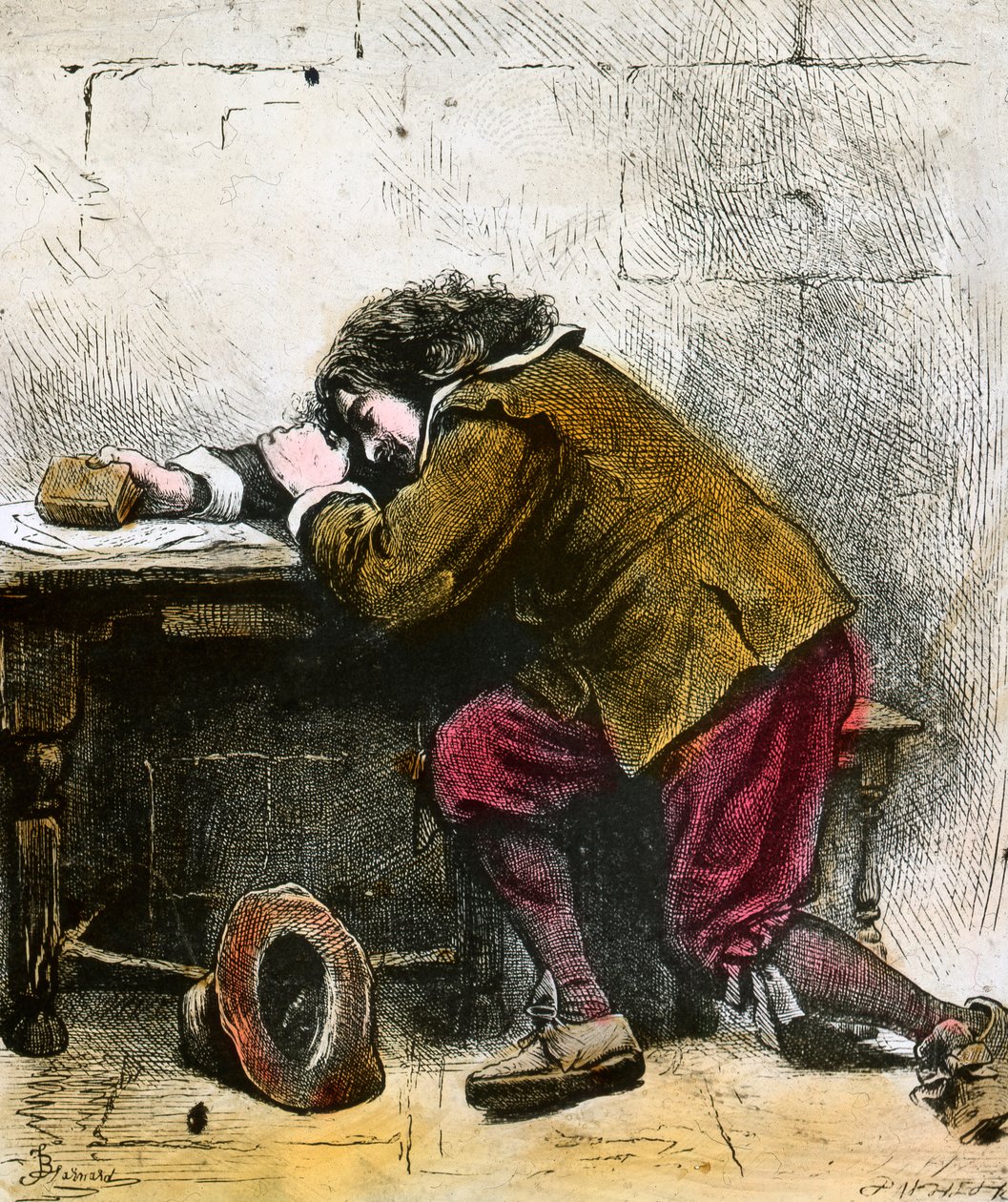 John Bunyan rüya görüyor, 17. yüzyıl 19. yüzyıl sonu veya 20. yüzyıl başı by Unbekannt