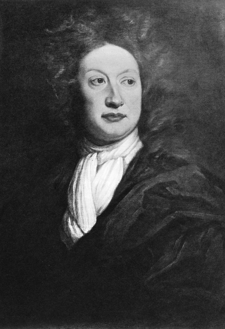 John Dryden, İngiliz şair, edebiyat eleştirmeni ve oyun yazarı, 19. yüzyıl by Unbekannt