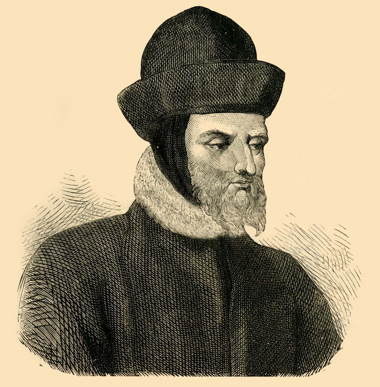John Gower, c1878. by Unbekannt
