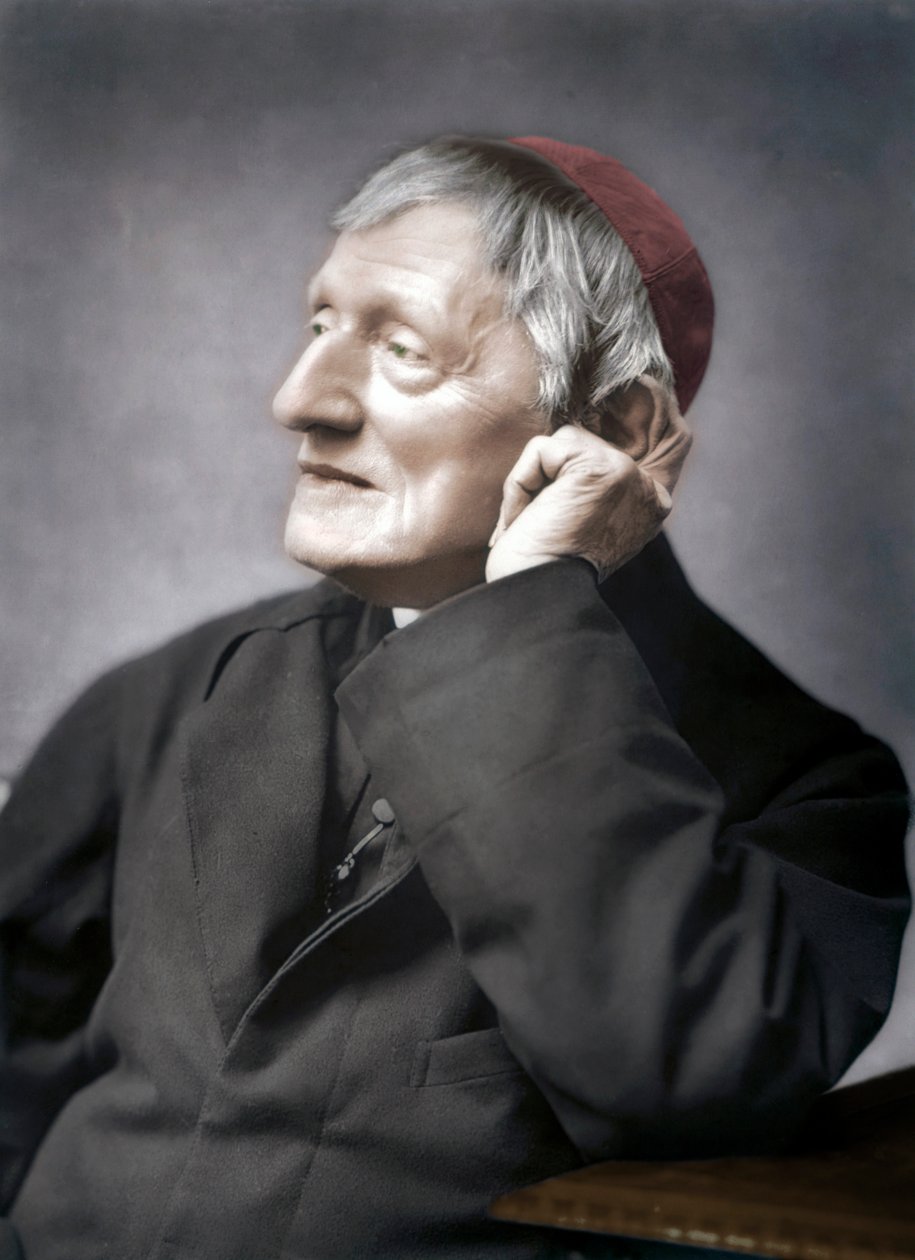 John Henry Newman, İngiliz kardinal, 19. yüzyılın sonlarında by Unbekannt