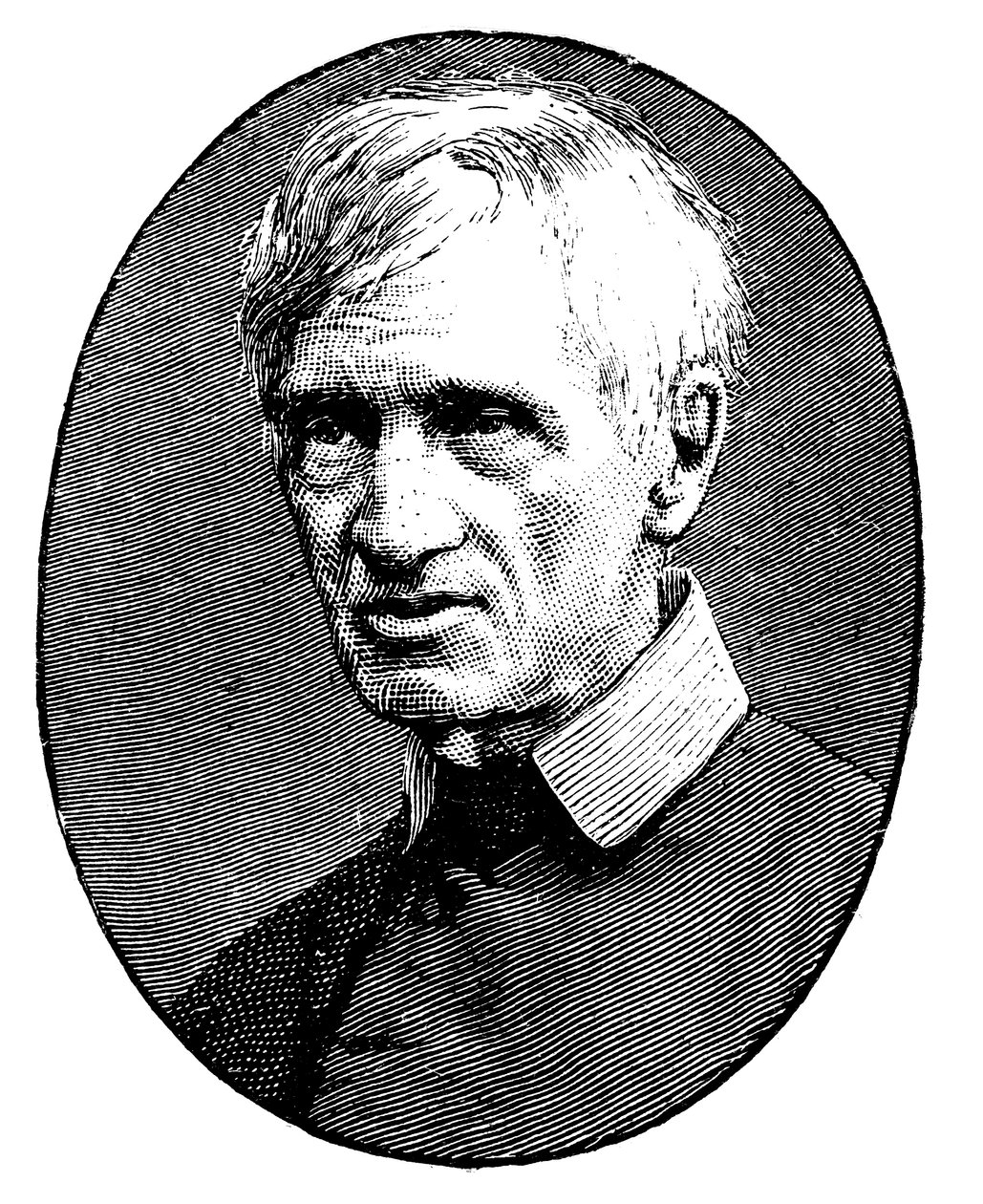 John Henry Newman yaşlılıkta, İngiliz bilgin ve ilahiyatçı, 1879 by Unbekannt