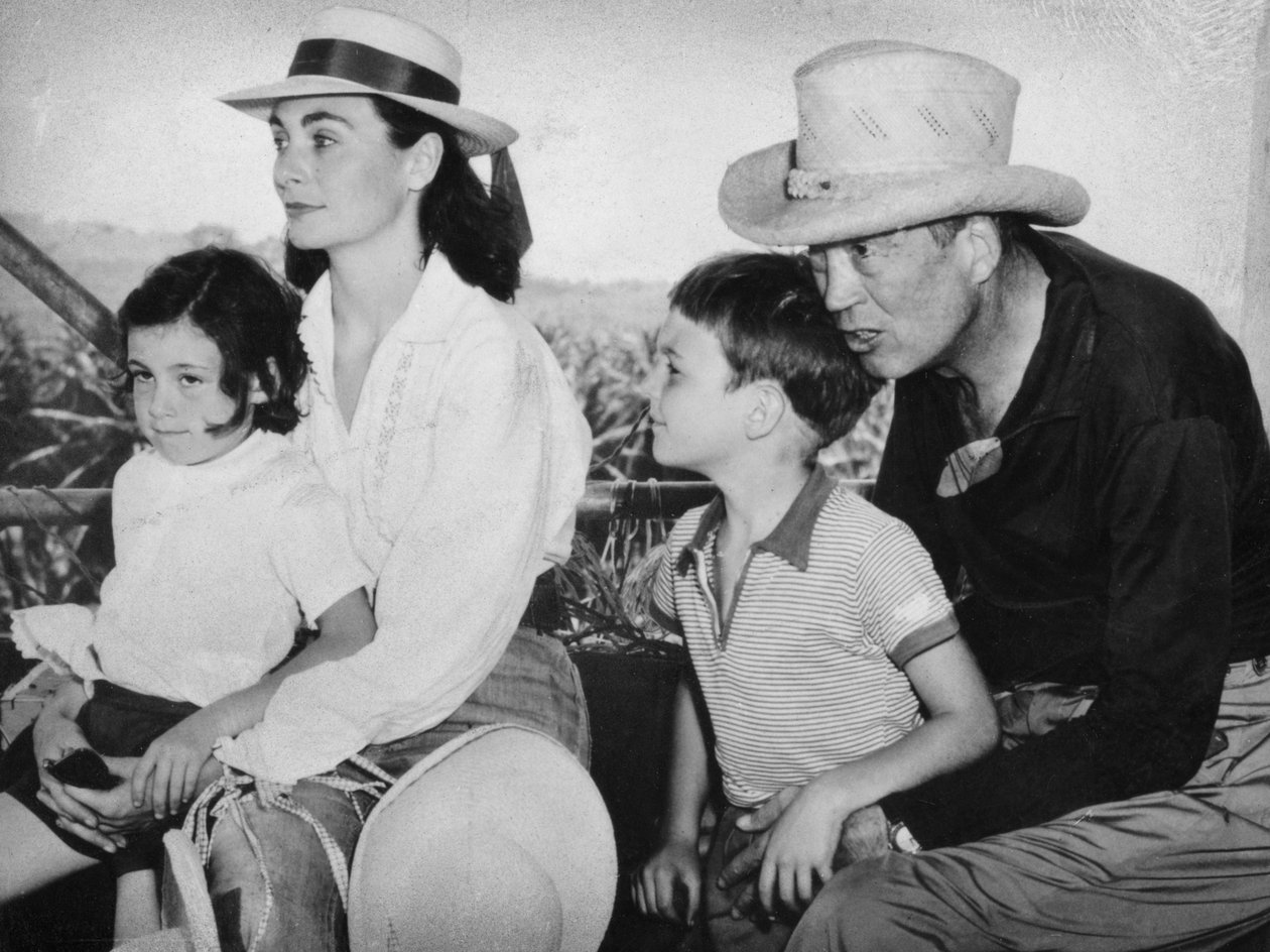 John Huston 1906-1987, Amerikalı film yönetmeni ve aktör, 1957 by Unbekannt
