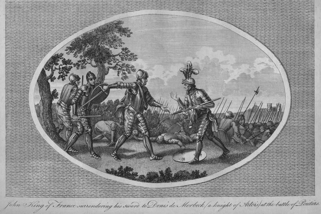 Fransa Kralı II. John, Poitiers Savaşı