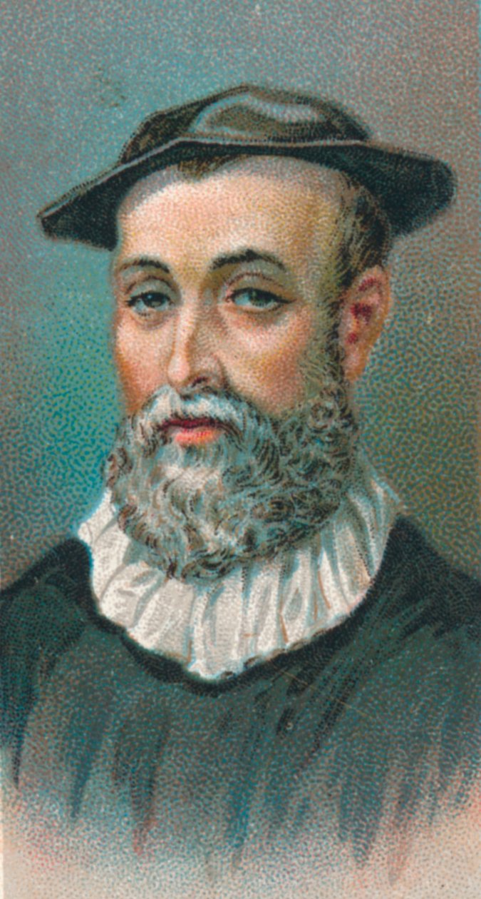 John Knox c1514-1572, İskoç dini reformcu, 1924 by Unbekannt