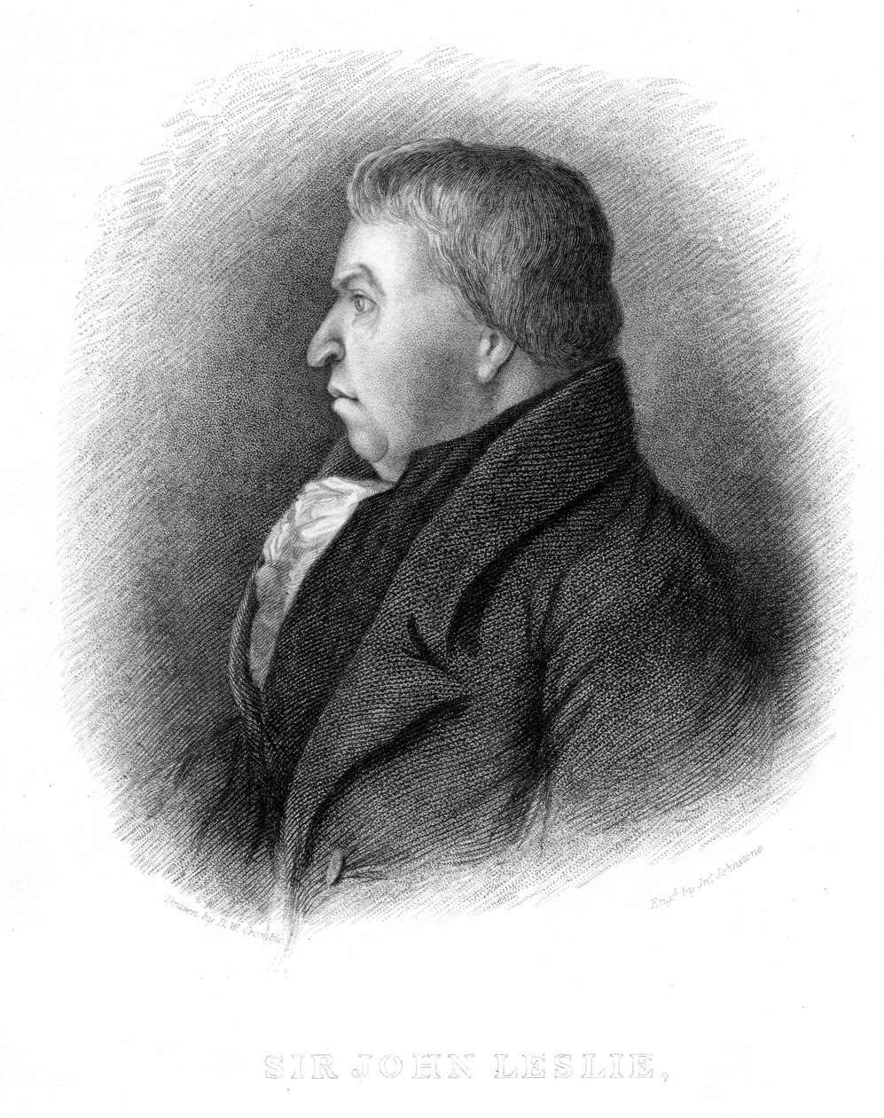 John Leslie, İskoç doğa filozofu ve fizikçi, 19. yüzyıl by Unbekannt