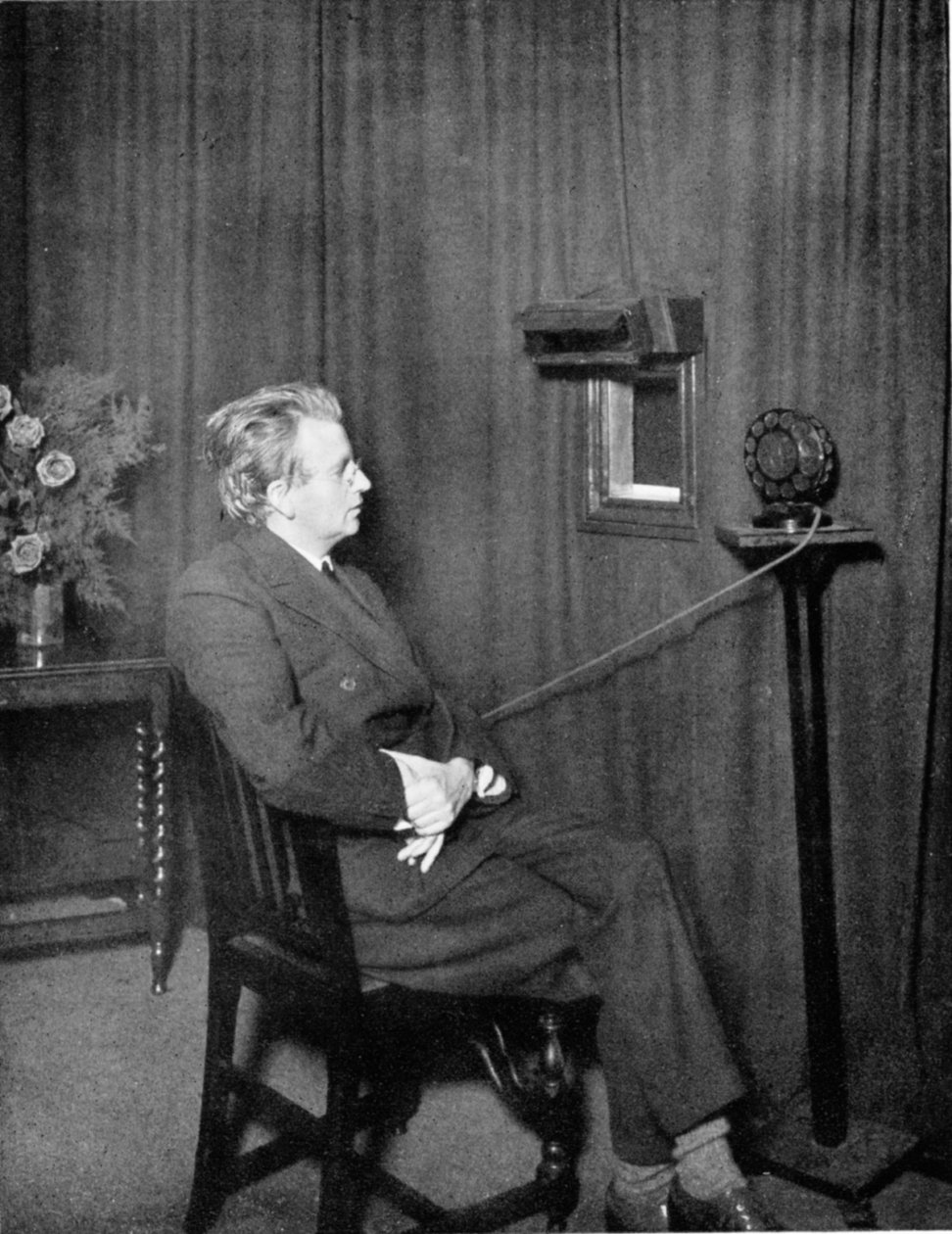 John Logie Baird 1888-1946, İskoç elektrik mühendisi ve televizyonun öncüsü, 1920