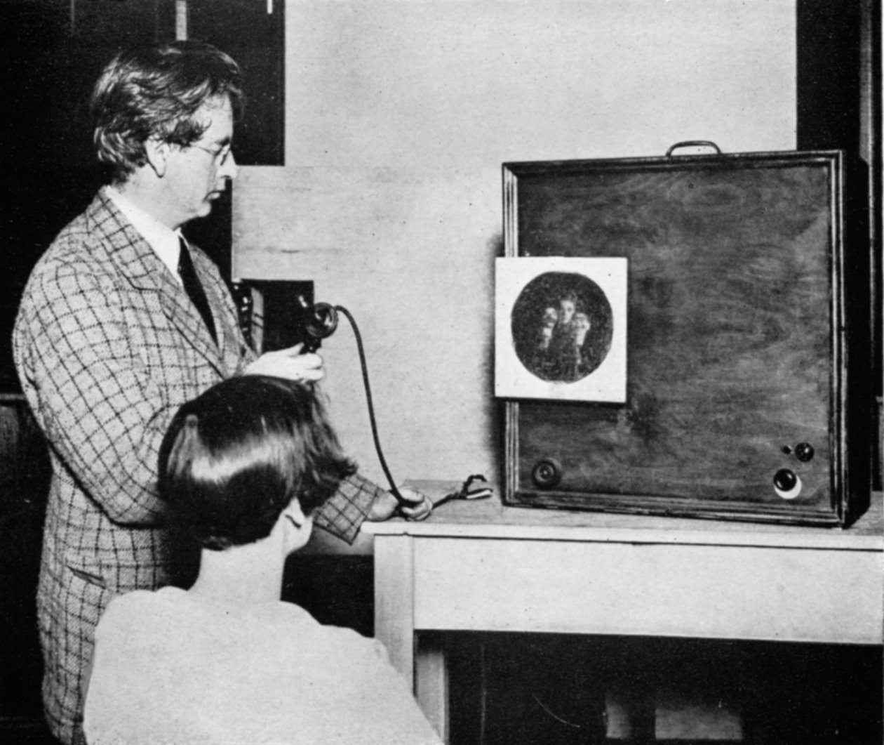 John Logie Baird 1888-1946, İskoç elektrik mühendisi ve televizyonun öncüsü, 1920