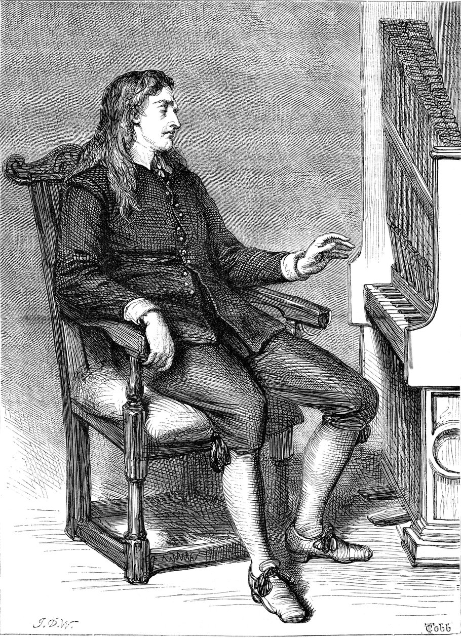 John Milton 1608-1674, İngiliz şair, 1870 by Unbekannt