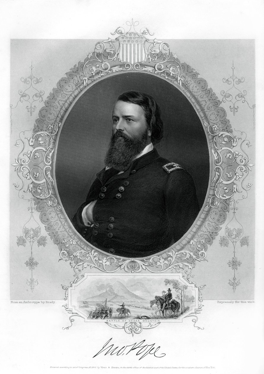 John Pope, Amerikan İç Savaşı