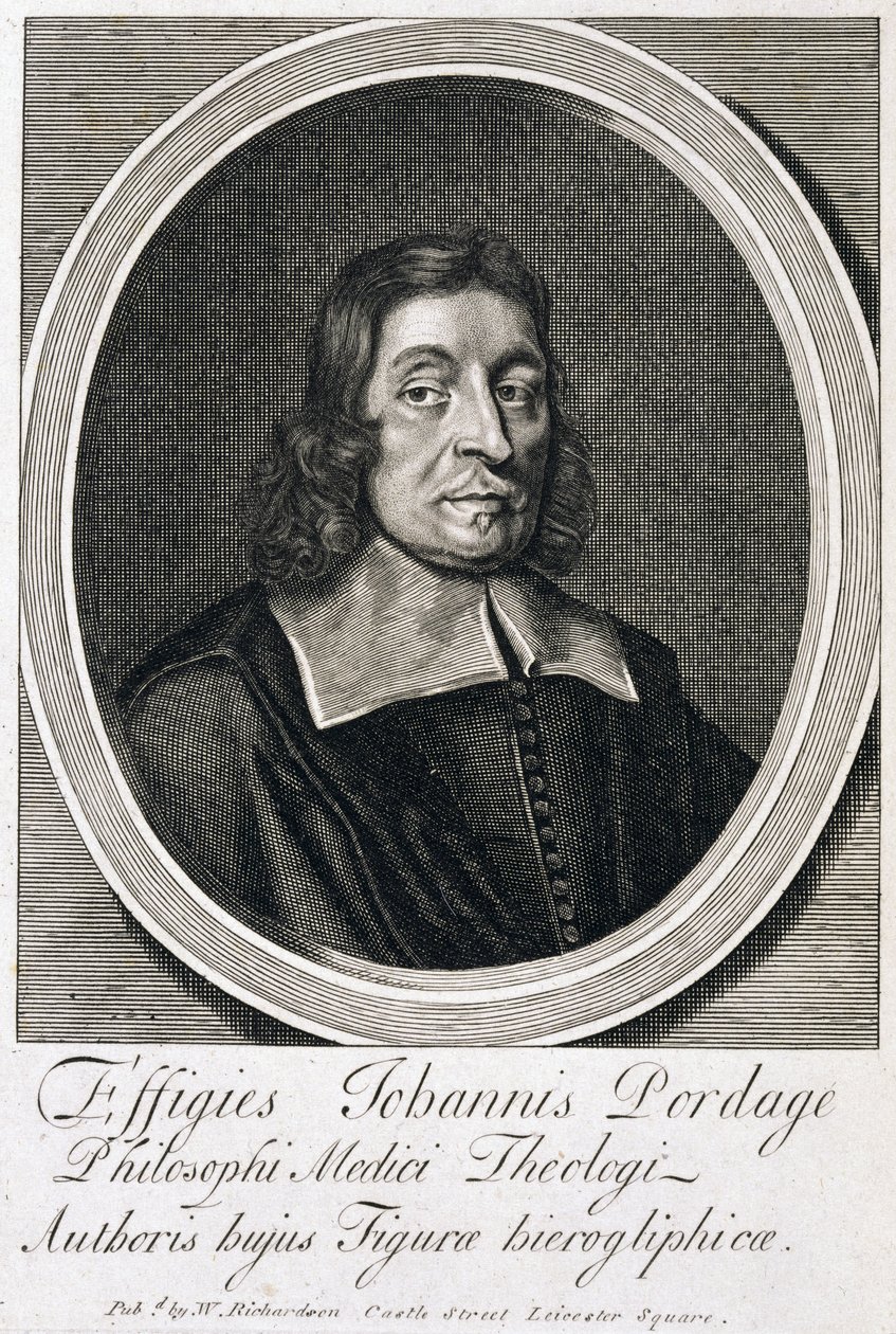 John Pordage, İngiliz rektör, astrolog ve mistik, c 1670