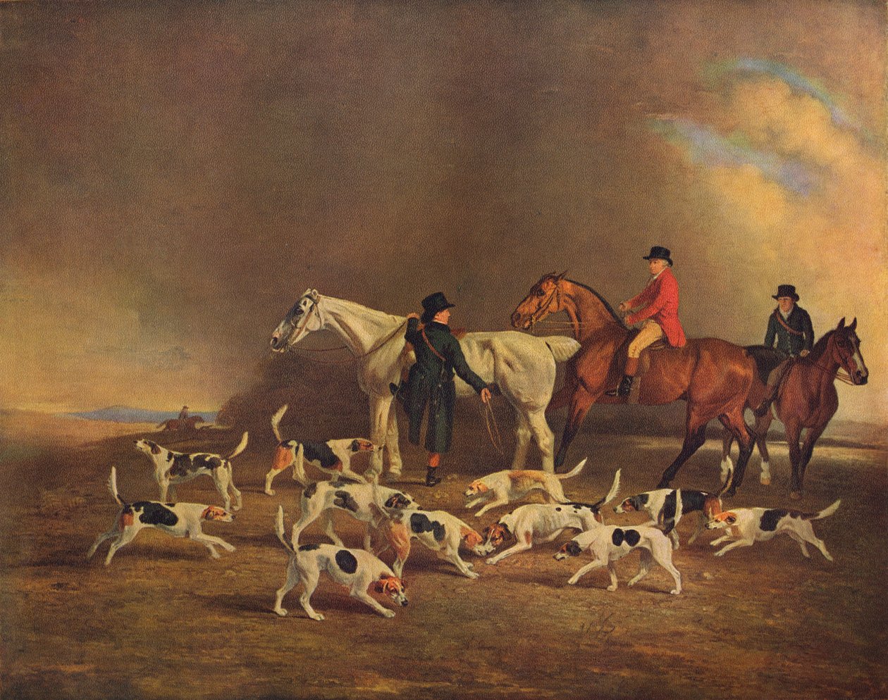 John Powlett ve Köpekleri, 18. yüzyıldan 19. yüzyıla kadar, 1929 by Unbekannt
