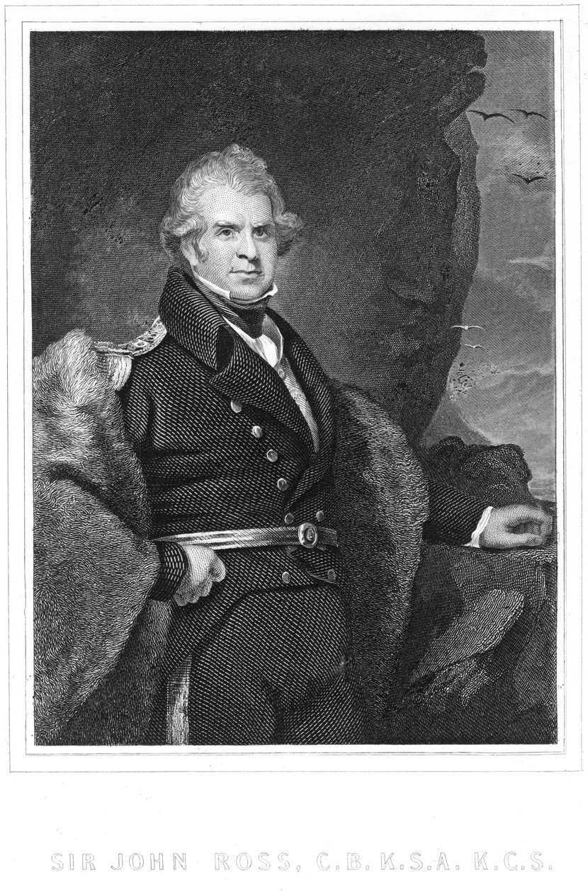John Ross, İngiliz kutup kaşifi ve deniz subayı, 19. yüzyıl by Unbekannt
