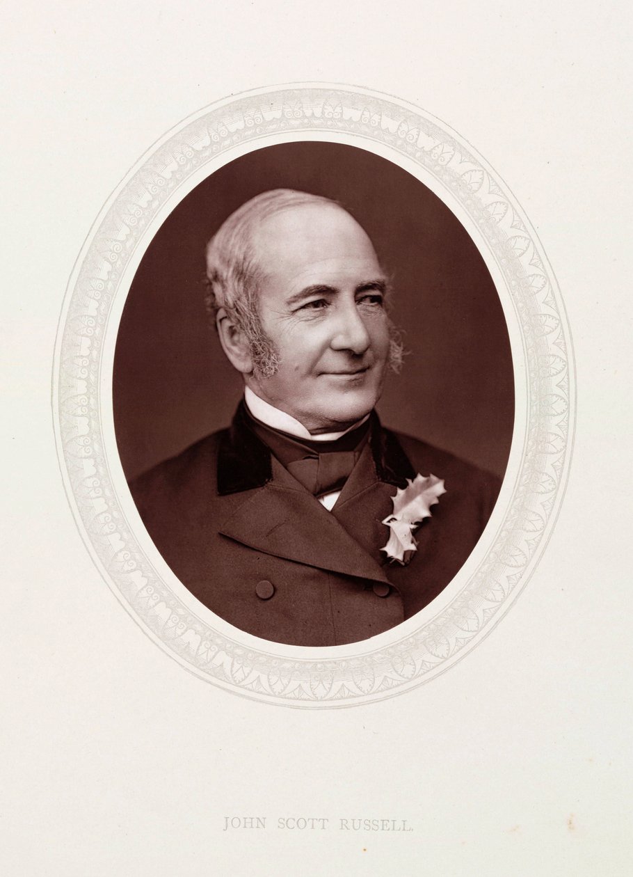 John Scott Russell, İskoç inşaat mühendisi ve deniz mimarı, c 1870